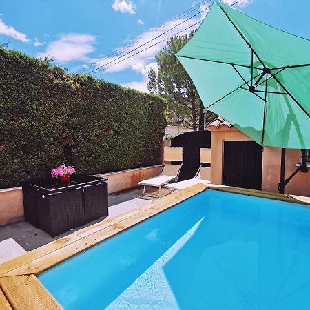 Studio Privatif Climatise , Terrasse Et Piscine 佩尔纳勒丰泰纳 外观 照片